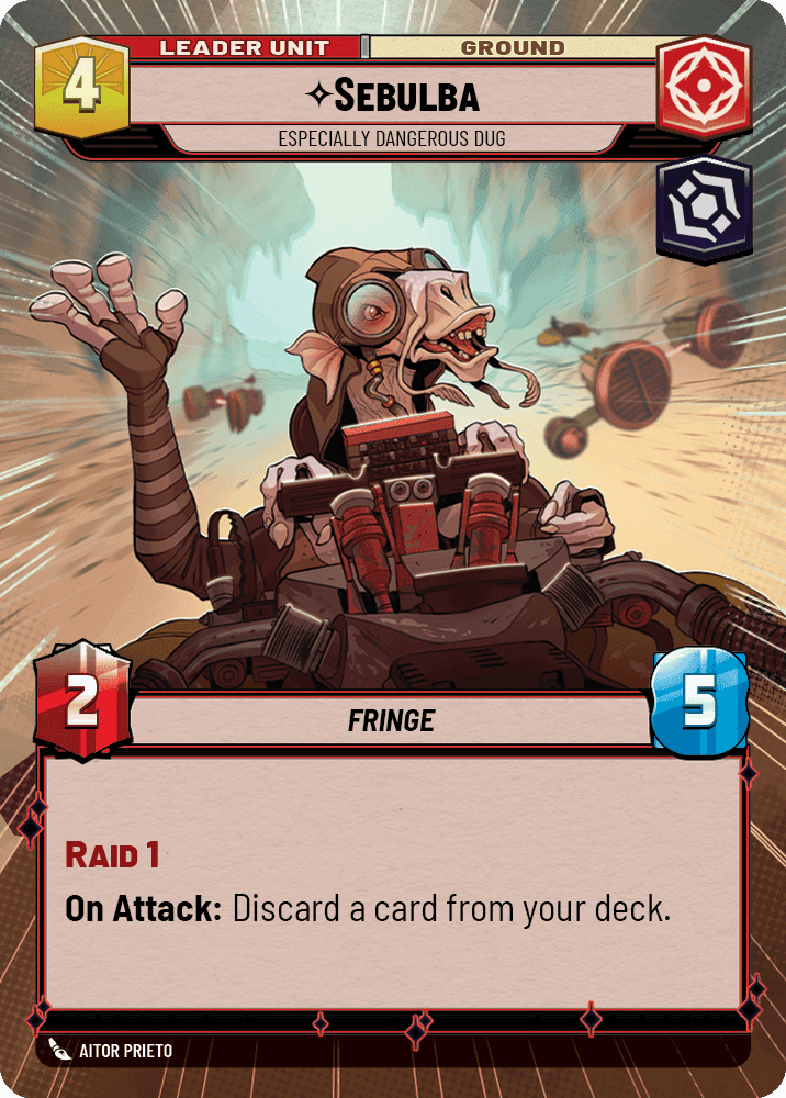 ⟡ Sebulba, Especially Dangerous Dug (back)