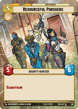 Resourceful Pursuers