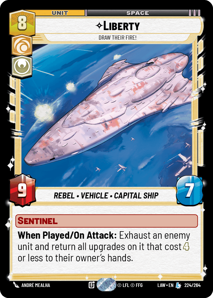 ⟡ Liberty, Draw Their Fire!