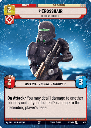 ⟡ Crosshair, Filled With Doubt