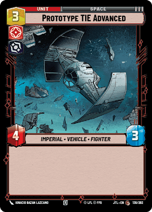 Prototype TIE Advanced