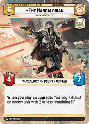 ⟡ The Mandalorian, Sworn To The Creed (back)