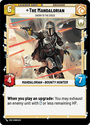 ⟡ The Mandalorian, Sworn To The Creed (back)