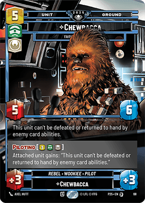 ⟡ Chewbacca, Faithful First Mate