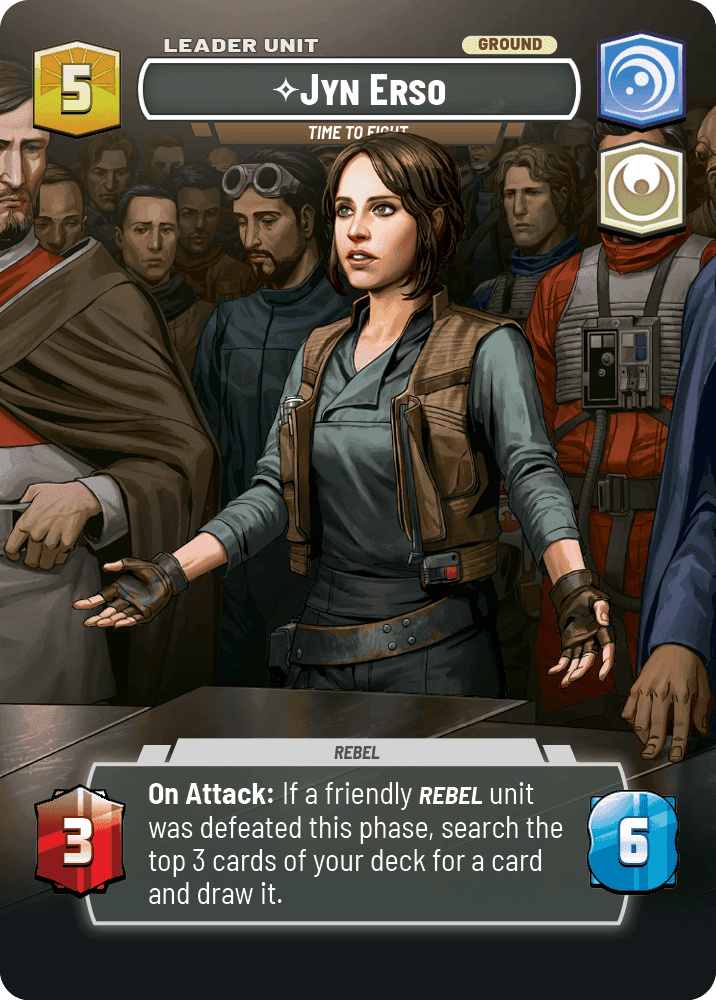 ⟡ Jyn Erso, Time to Fight (back)