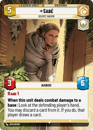 ⟡ Sabé, Queen's Shadow (back)