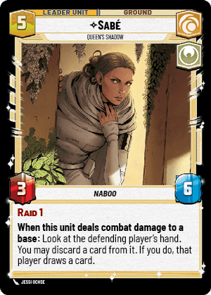 ⟡ Sabé, Queen's Shadow (back)