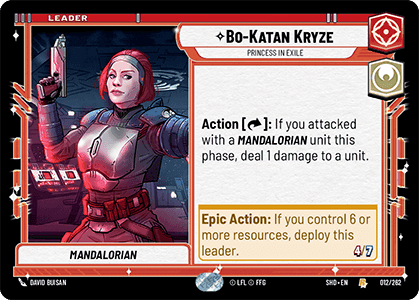 ⟡ Bo-Katan Kryze, Princess in Exile