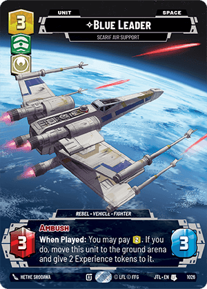 ⟡ Blue Leader, Scarif Air Support