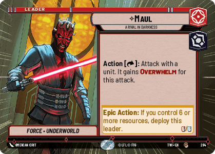 ⟡ Maul, A Rival in Darkness