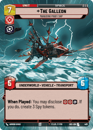 ⟡ The Galleon, Marauding Pirate Ship