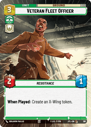 Veteran Fleet Officer