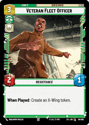 Veteran Fleet Officer