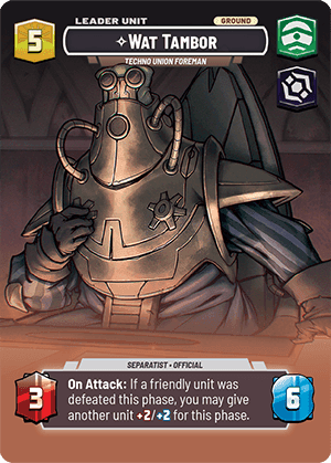 ⟡ Wat Tambor, Techno Union Foreman (back)