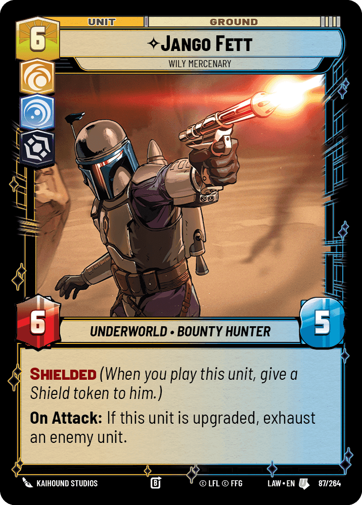 ⟡ Jango Fett, Wily Mercenary